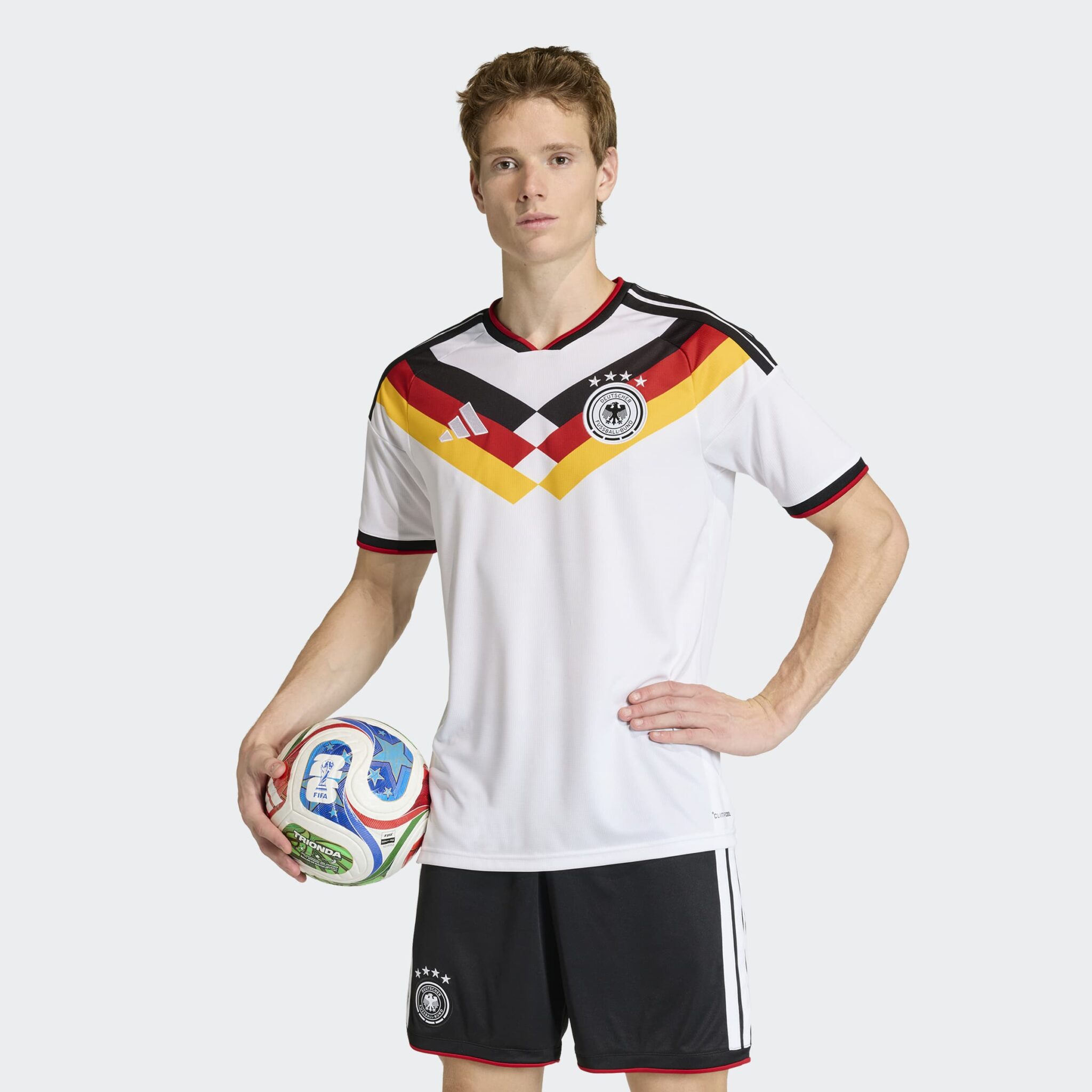 Adidas Germany 26 Home Jersey Adult - Þýskaland - Image 4