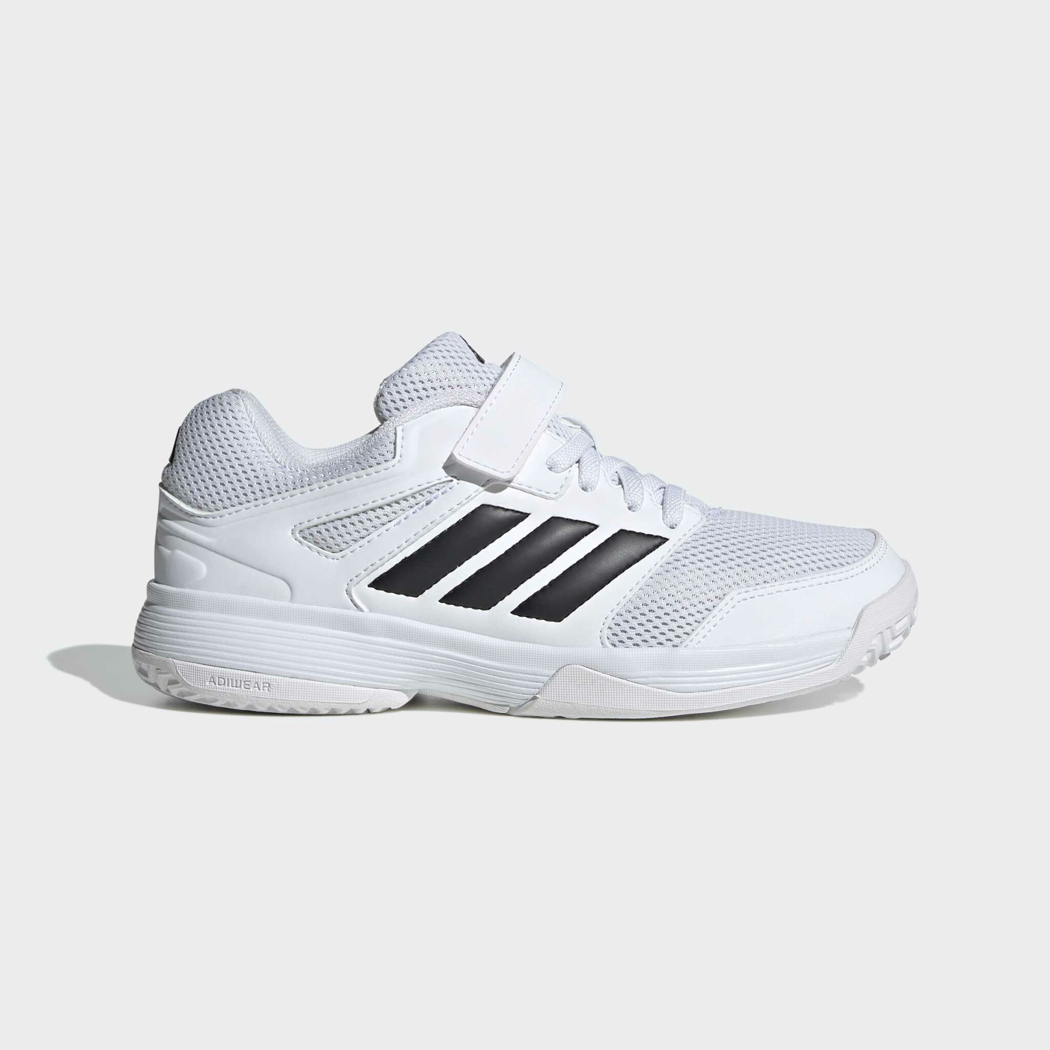 ADIDAS SPEEDCOURT K VELCRO HVÍTIR INNANHÚSSKÓR
