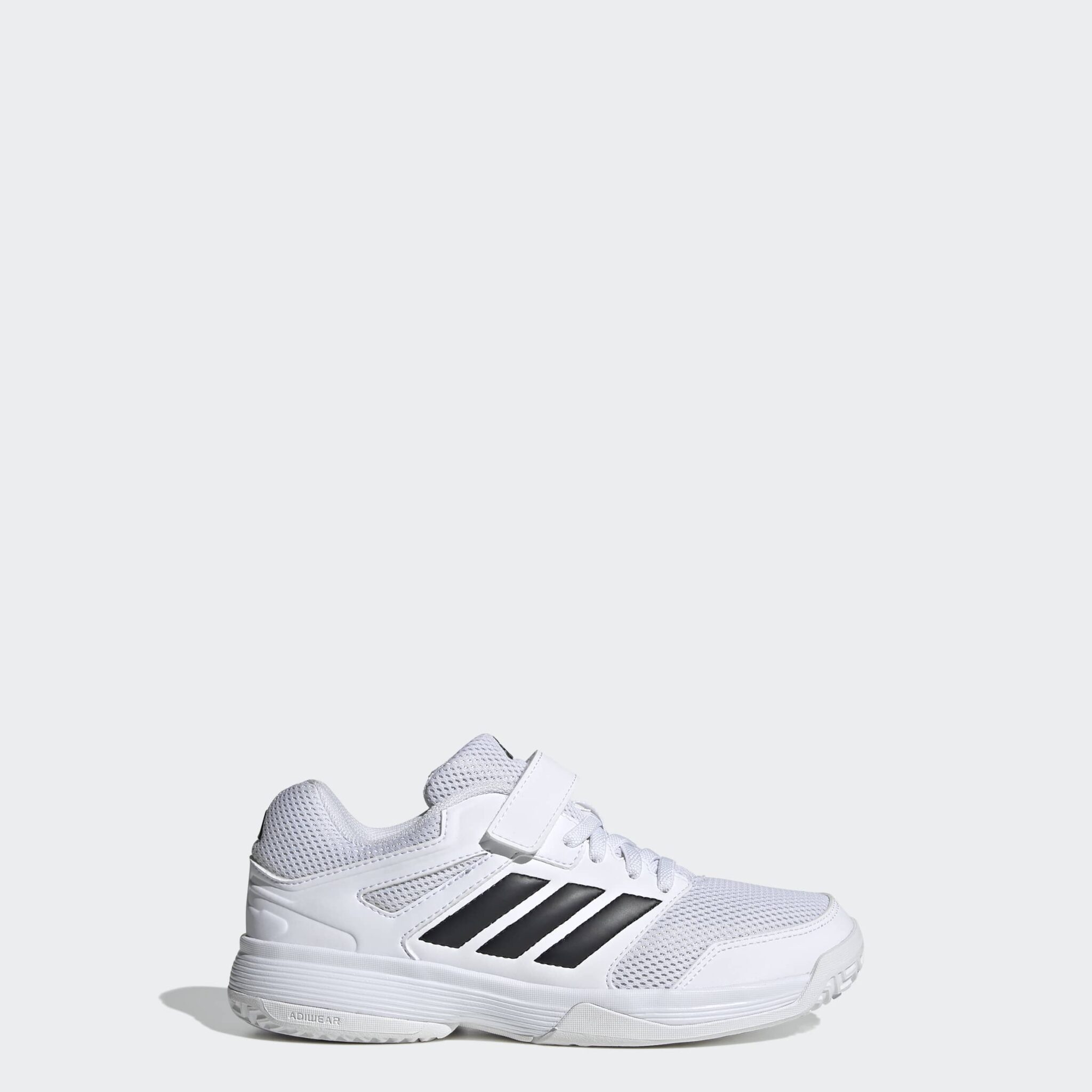 ADIDAS SPEEDCOURT K VELCRO HVÍTIR INNANHÚSSKÓR - Image 3