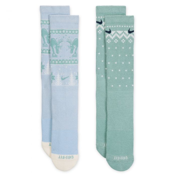 Nike Everyday Plus Cushioned Sokkar 2pck - Winter Wonderland