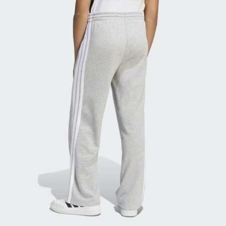 Adidas barnabuxur gráar - beinar 3s