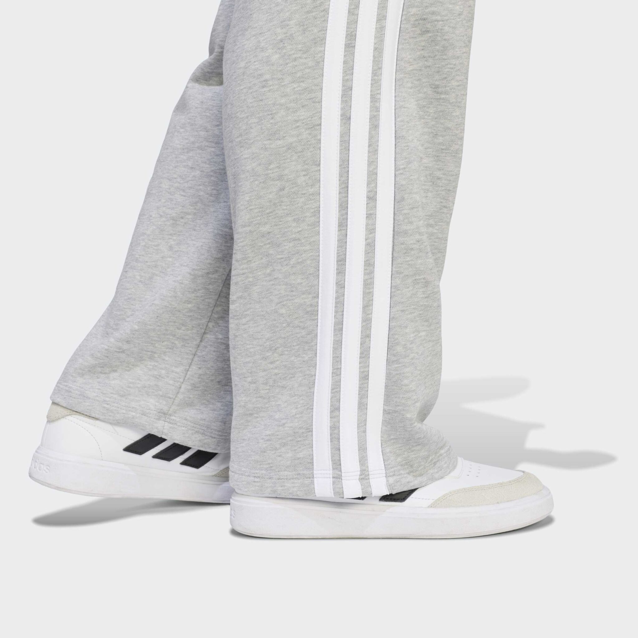 Adidas barnabuxur gráar - beinar 3s - Image 5