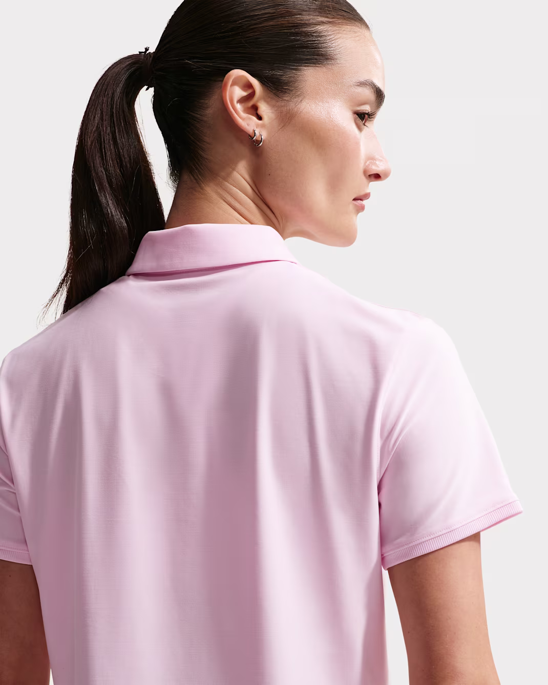 Nike Victory Womens Dri-FIT Short-Sleeve Golf Polo Bleikur - Image 5