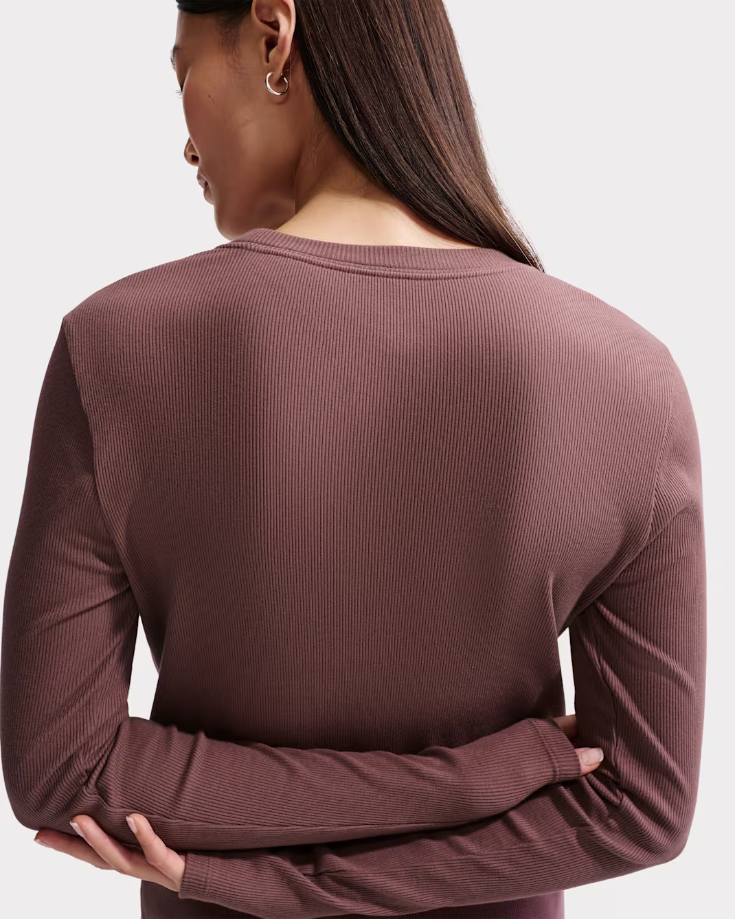 NIKE WOMENS LONG SLEEVED RIB - Image 5