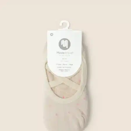 Move Active Ballet Grip Socks - Fondant Spots