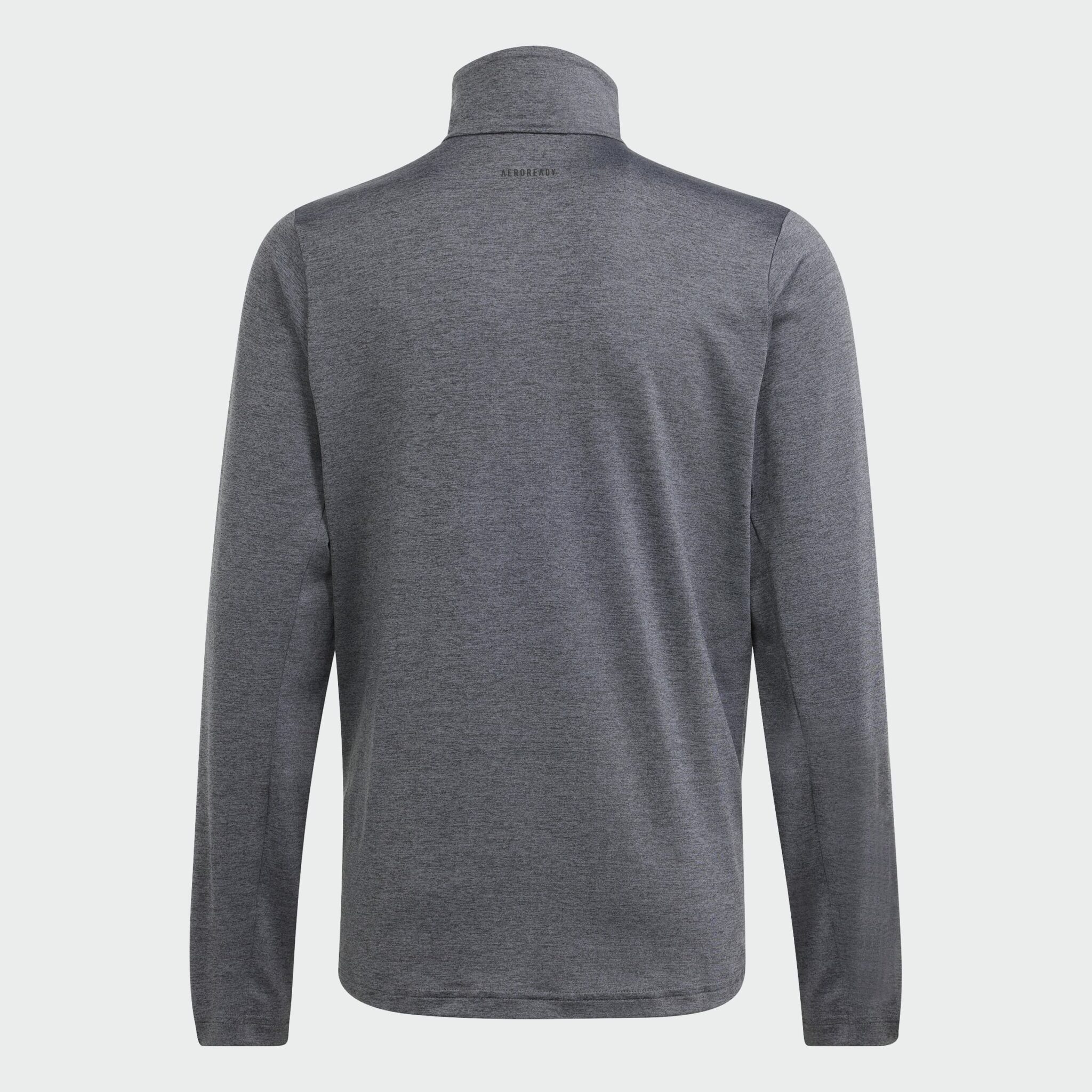Adidas Hea 1/2 Zip Peysa Barna - Image 4