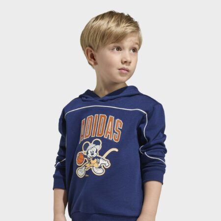 ADIDAS DISNEY MICKEY MOUSE HOODED SWEATSHIRT