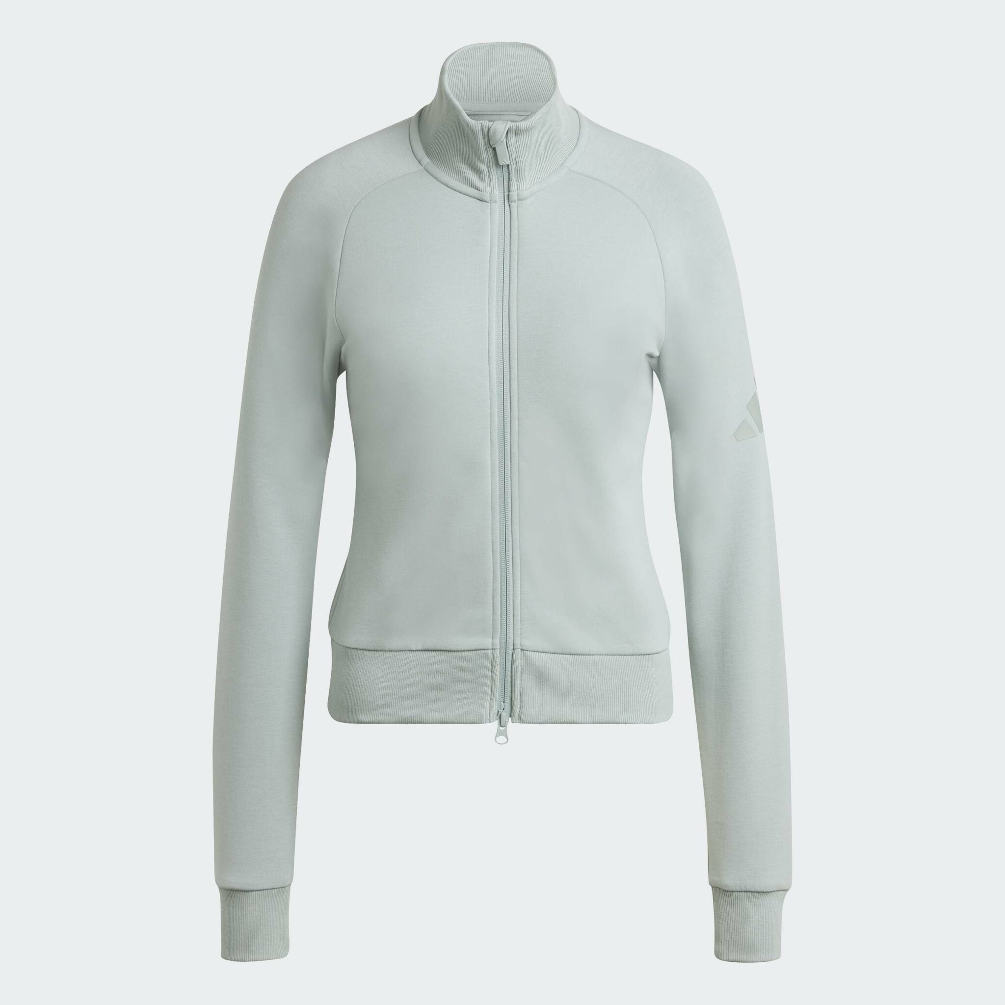Adidas Green Soft Lux Slim Track Top Dömu Peysa