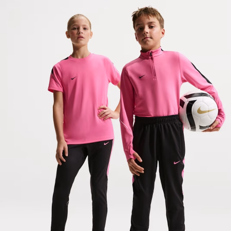Nike Strike Big Kids Dri-FIT Football Pants bleikar
