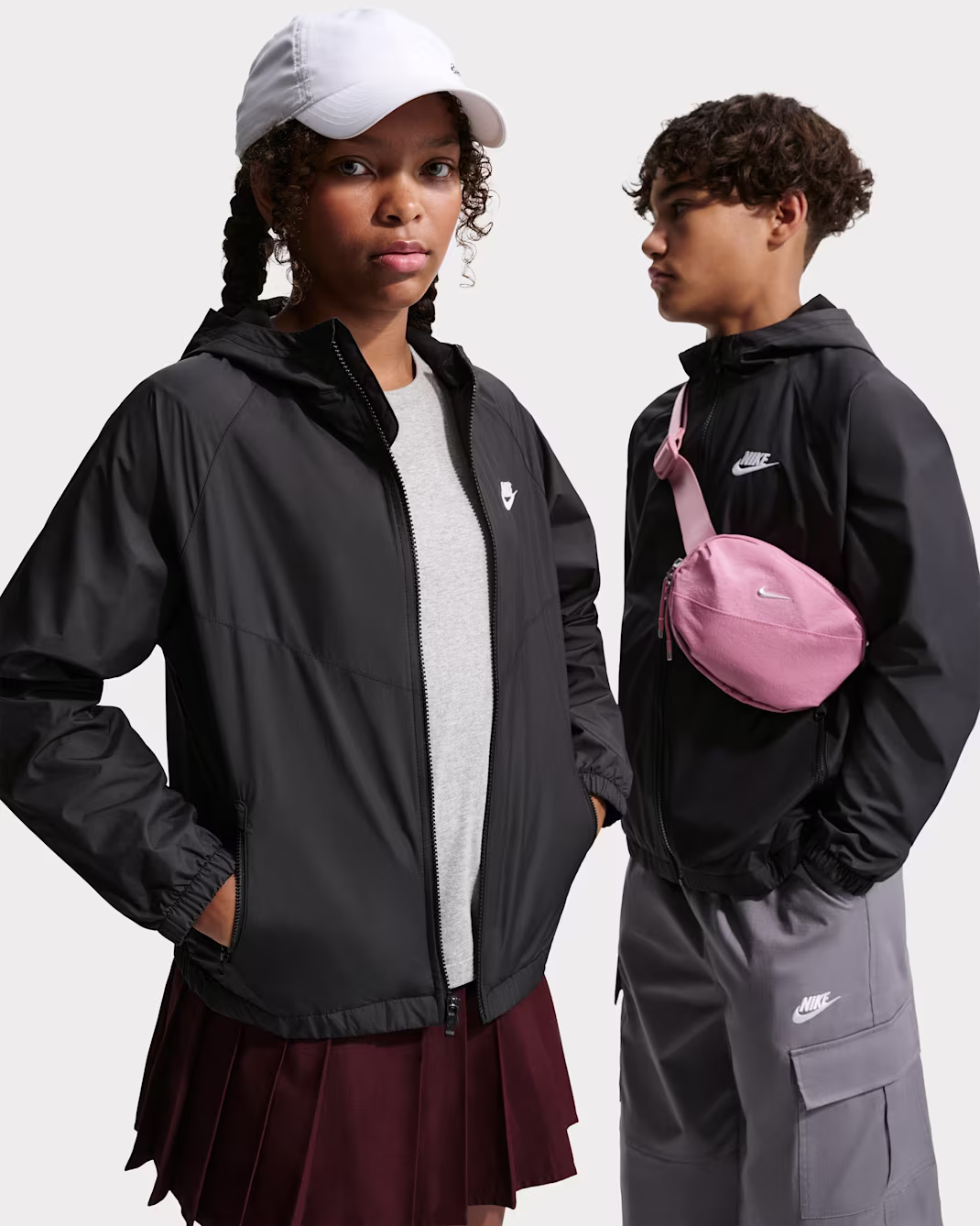 Nike Sportswear Windrunner Big Kids Hooded Repel Jacket - Image 7
