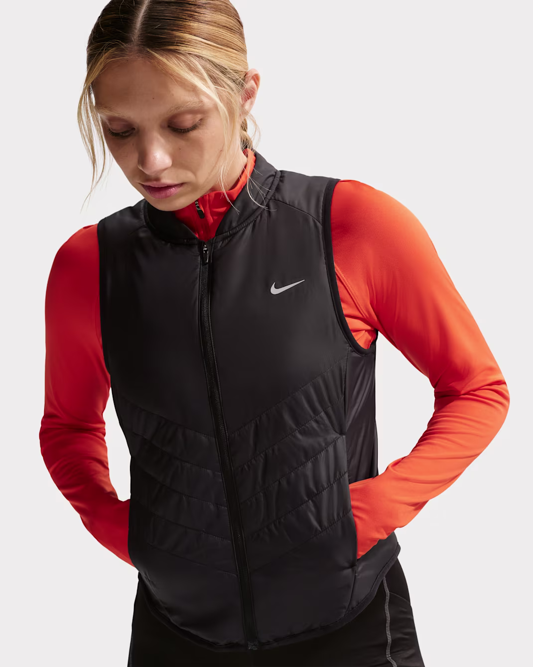 Nike Tempo Womens Repel Warm Running Vest