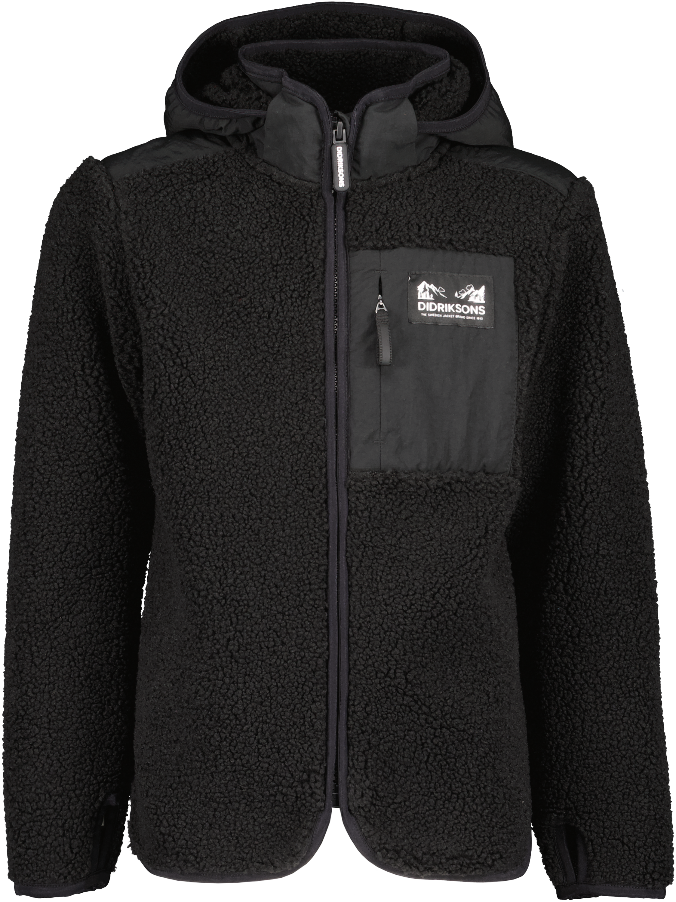 Didriksons EXA KIDS FZ BLACK 120-170