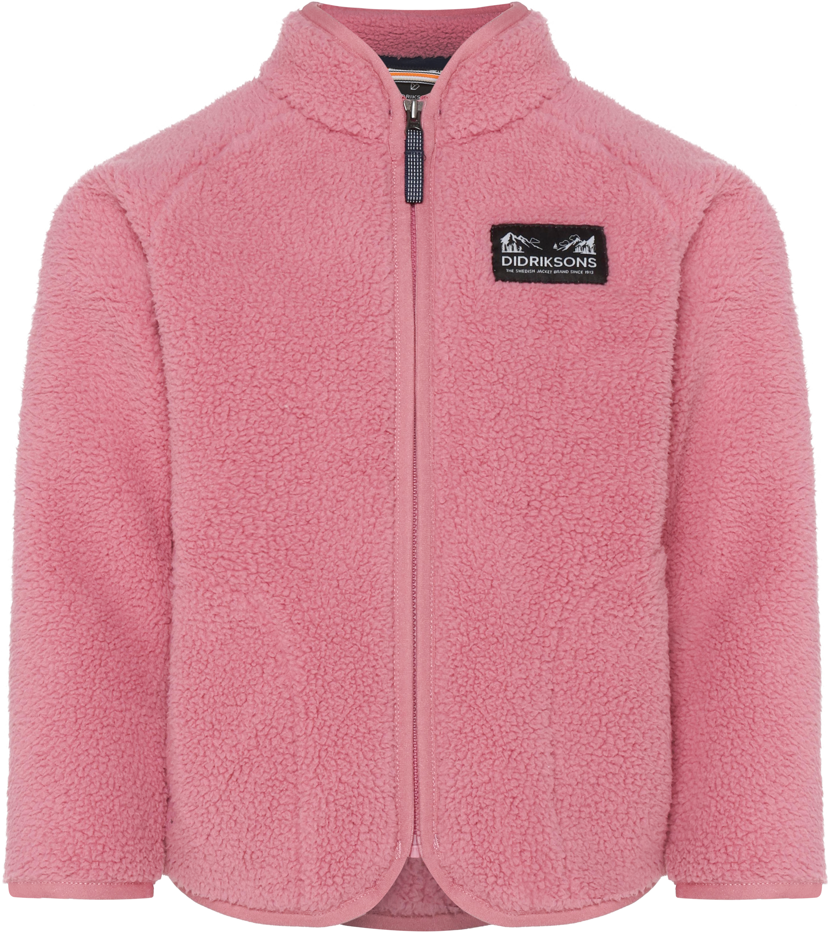 Didriksons GIBBS FULL ZIP HEATHER PINK