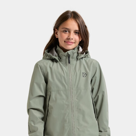 Didriksons barnajakki - MELISS KIDS JKT 2 WILTED LEAF
