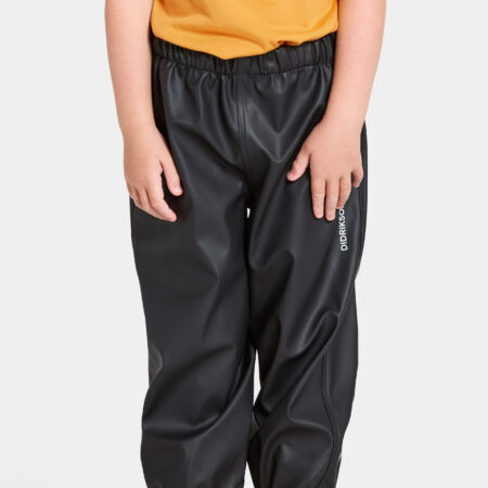 Didriksons gúmmíbuxur - barna MIDJEMAN PANTS BLACK 100-140