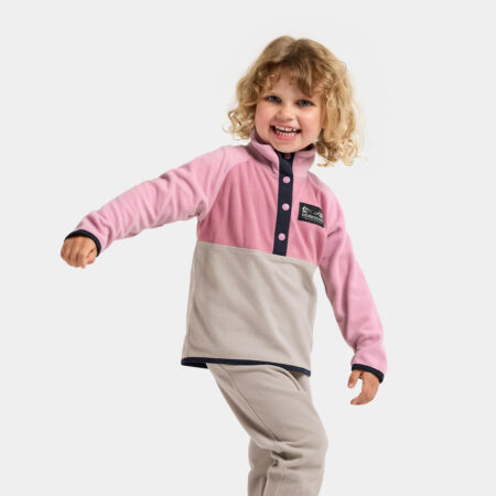 Didriksons flíspeysa MONTE KIDS PINK 80-140