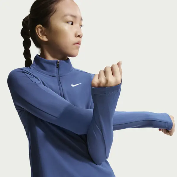 Nike Dri-Fit hálfrennd peysa barna element