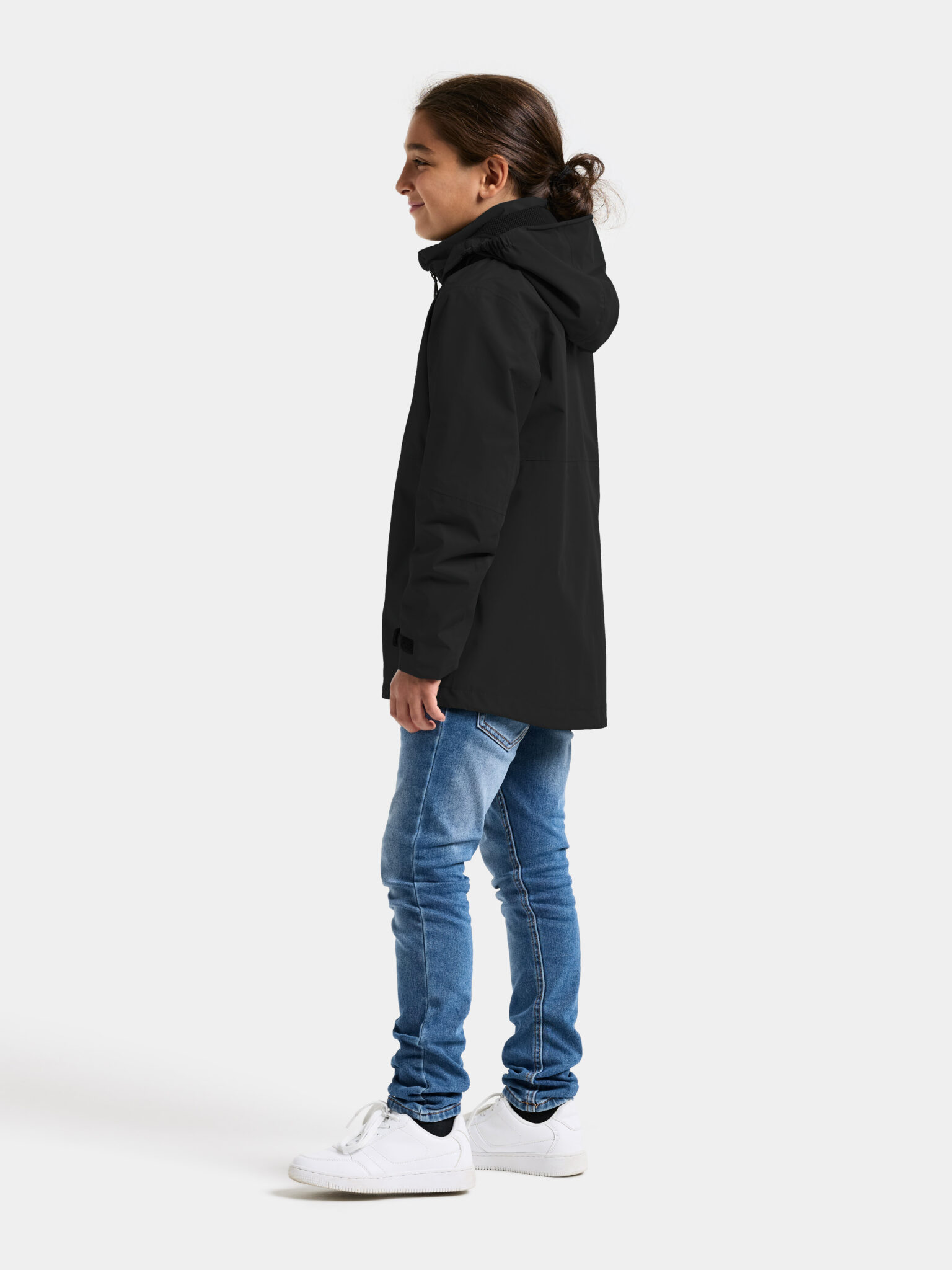 Didriksons regn-vindjakki barna - PIKO KIDS JKT 9 BLACK 120-170 - Image 3