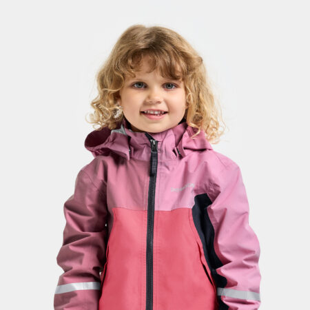 Didriksons PILVI KIDS JKT 2 HEATHER PINK 80-140