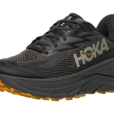 HOKA Challenger 8 GTX Men's Shoes - Asplt Grey/Var Yellow