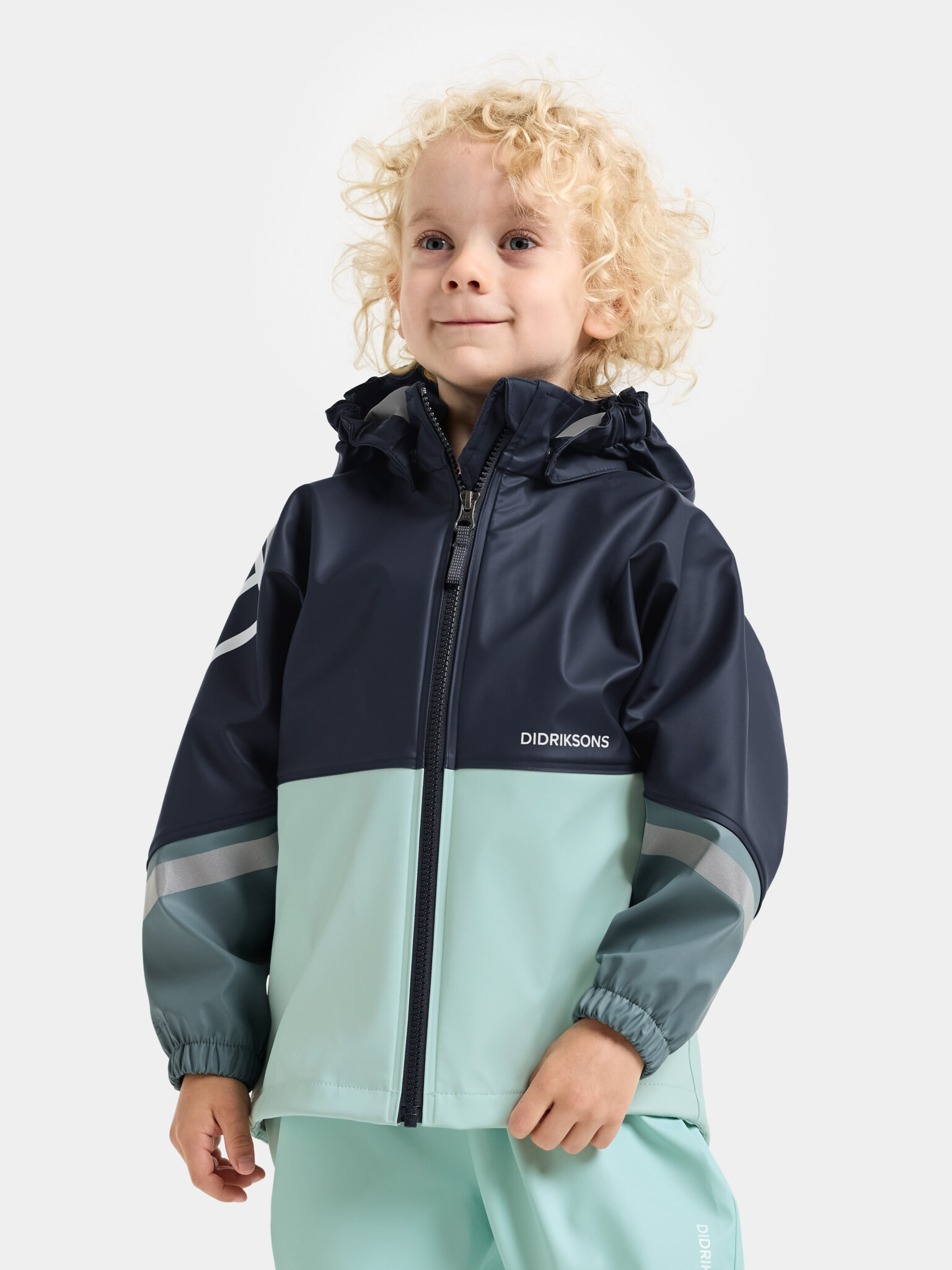 Didriksons pollagalli - WATERMAN KIDS SET 12 OCEAN MINT 80-140