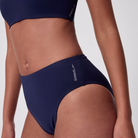 Womens Sculpture Classic Bikini Bottom navy