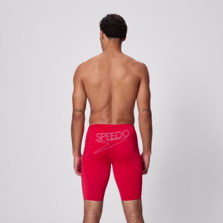 Speedo herra ENDURANCE+ LOGO JAMMER-Red