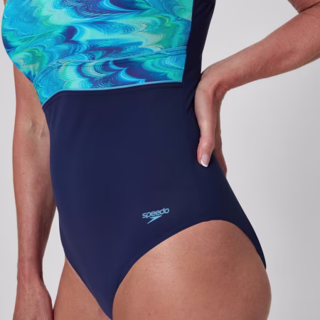 SPEEDO SOLID CONTOUR ECLIPSE-Navy blue