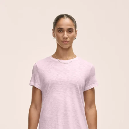 CASALL SOFT TEXURE TEE - PINK