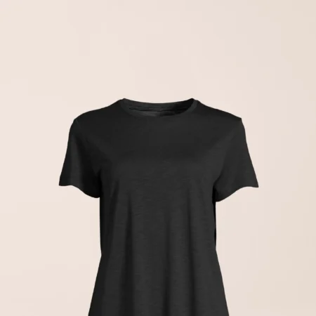 CASALL SOFT TEXURE TEE - BLACK
