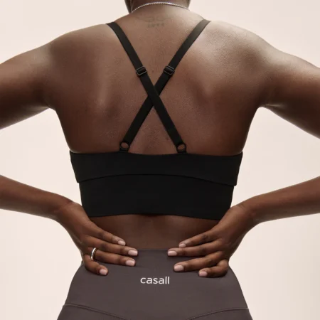 CASALL FLARE HIGH WAIST PANT- DK GREY