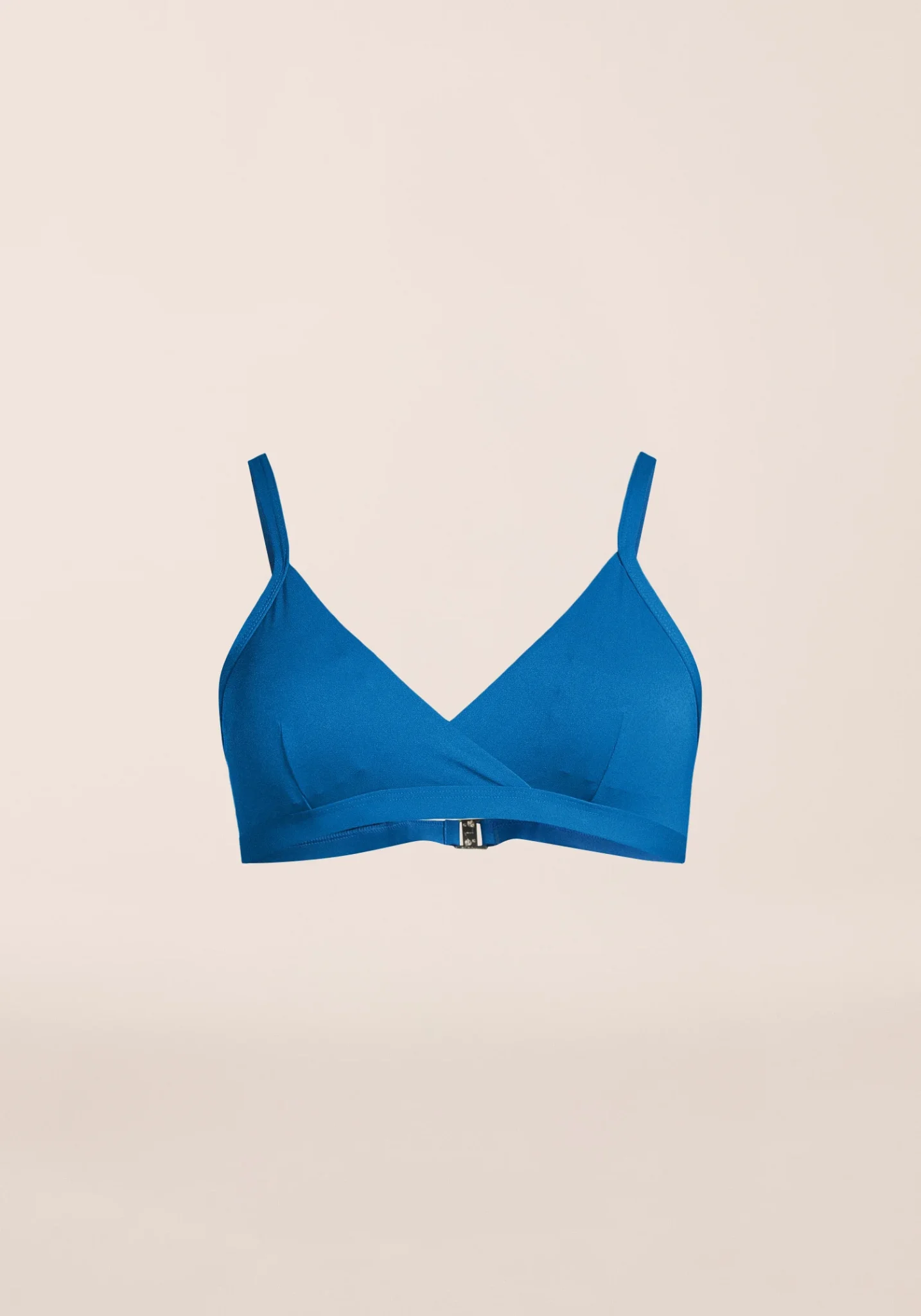 CASALL OVERLAP BIKINI TOP BLUE TEEL - Image 3