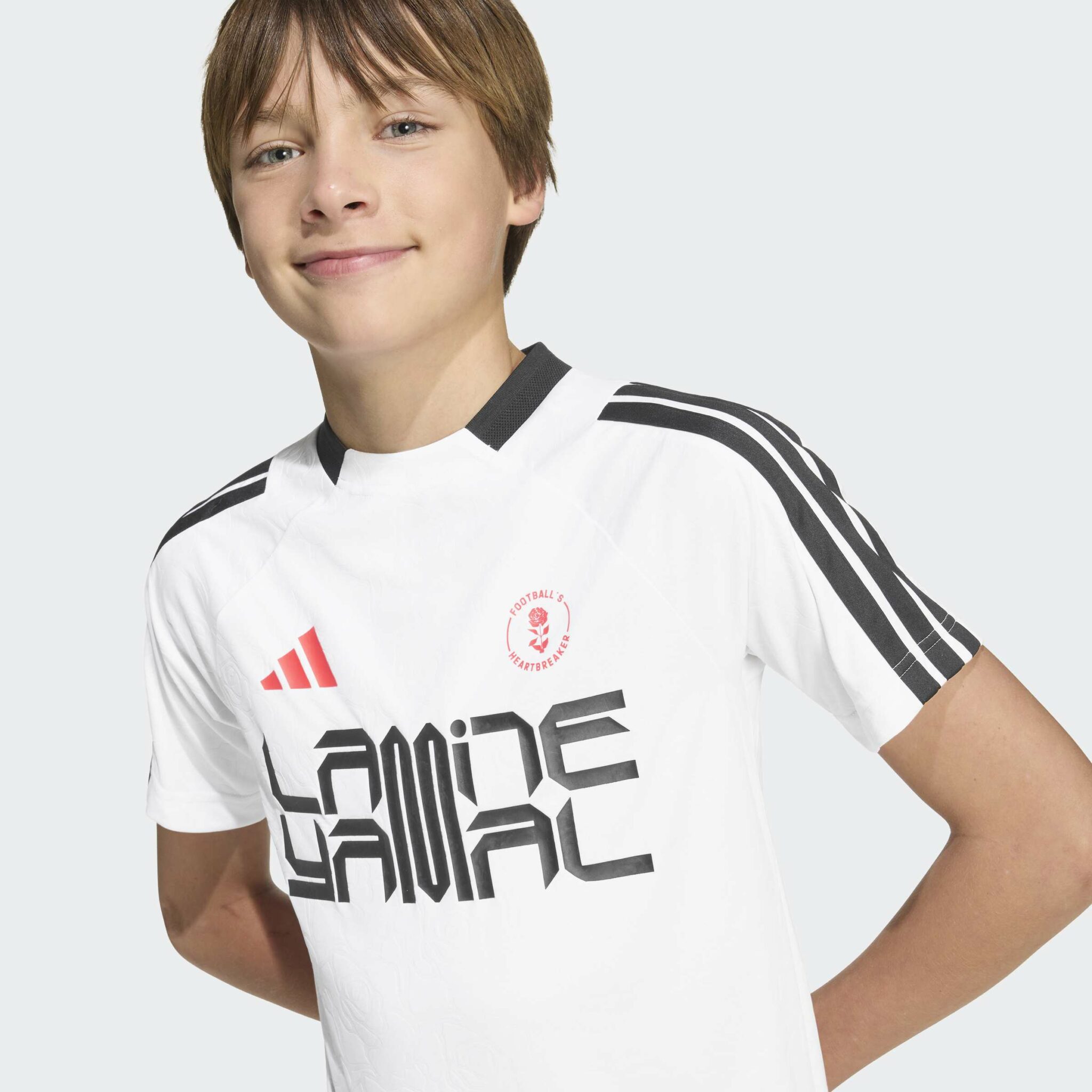 Adidas Lamine Yamal Training Stuttermabolur Barna - Image 2