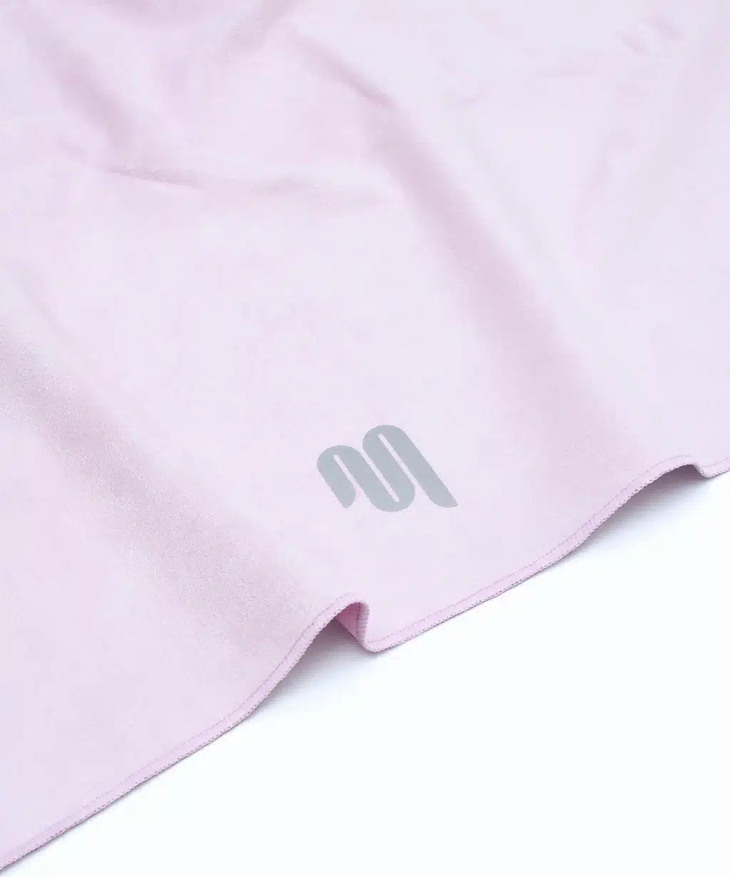 MoveActive Mat Grip Towel Pink - Yoga Handklæði - Image 5