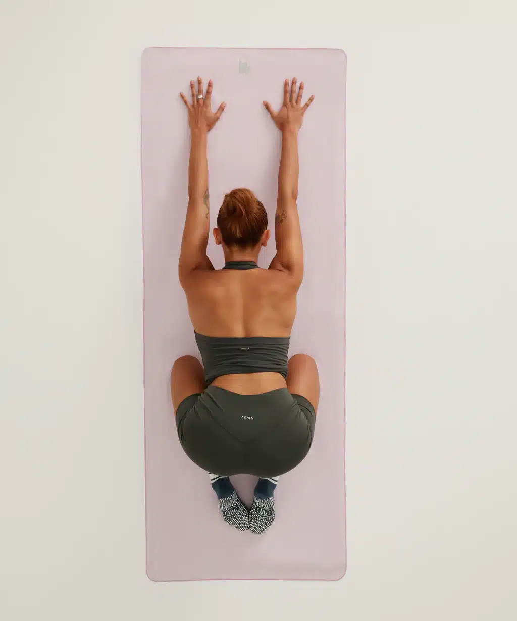 MoveActive Mat Grip Towel Pink - Yoga Handklæði - Image 2