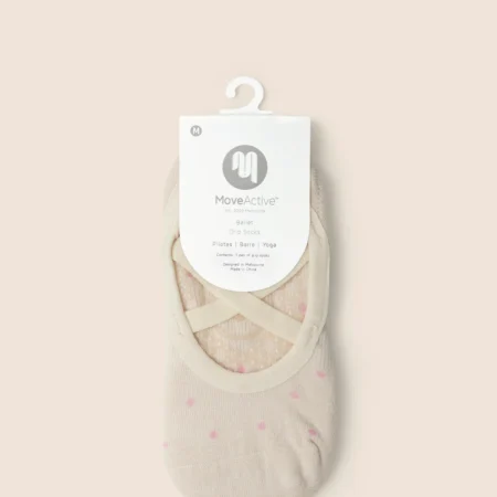 Move Active Gripsokkar -  Ballet Non Slip Grip Socks - Butter