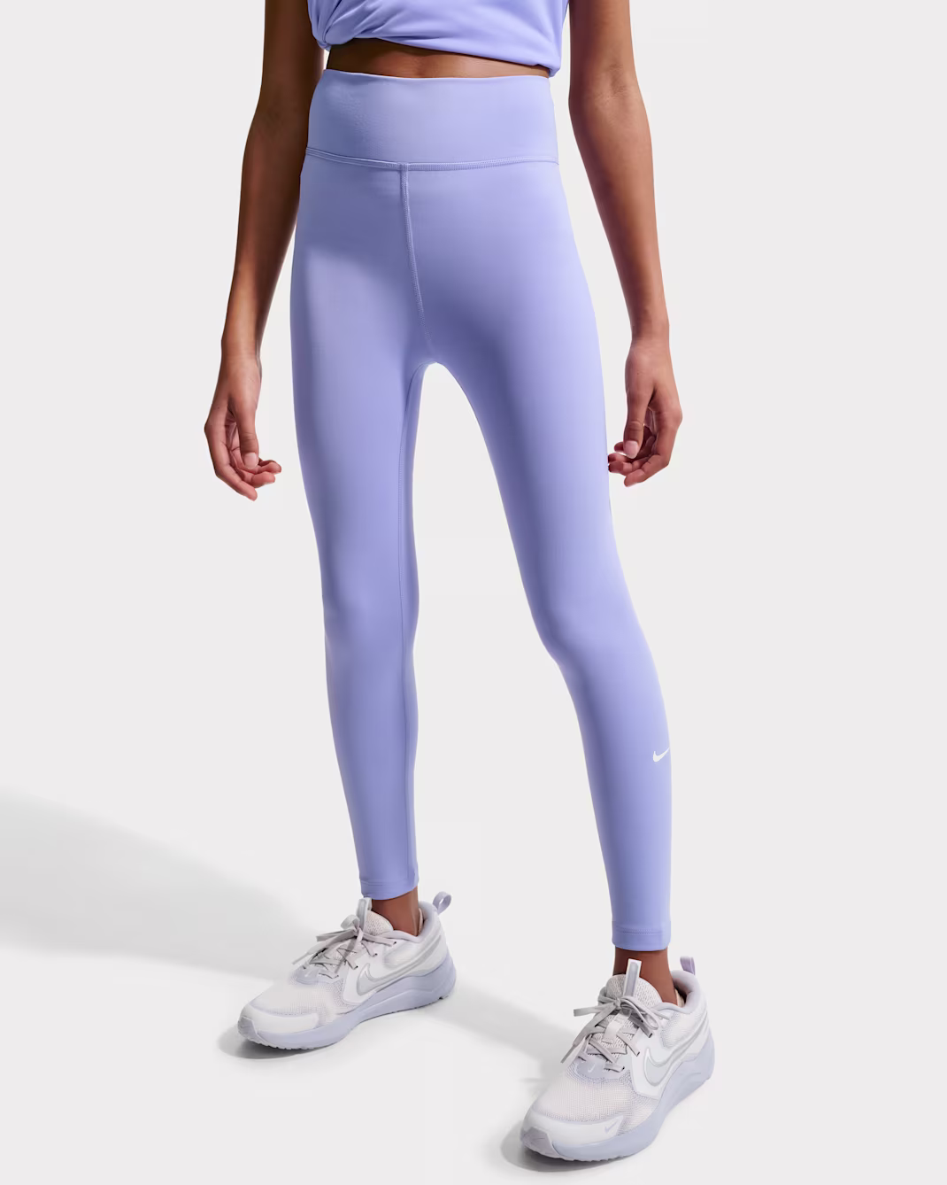 Nike One Older Kids' (Girls') Dri-FIT High-Waisted Leggings