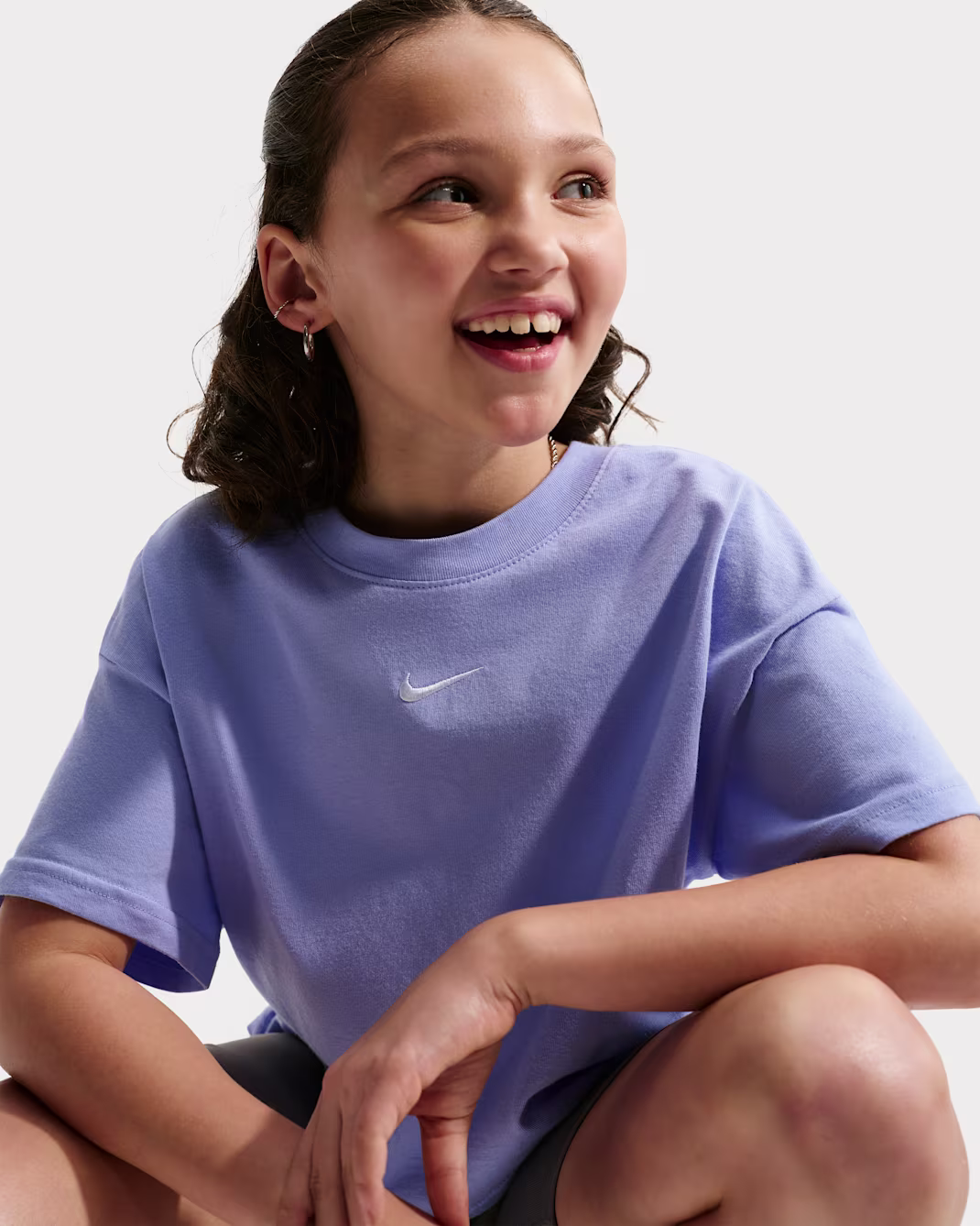 Nike Sportswear Essential Big Kids (Girls) T-Shirt - Image 3