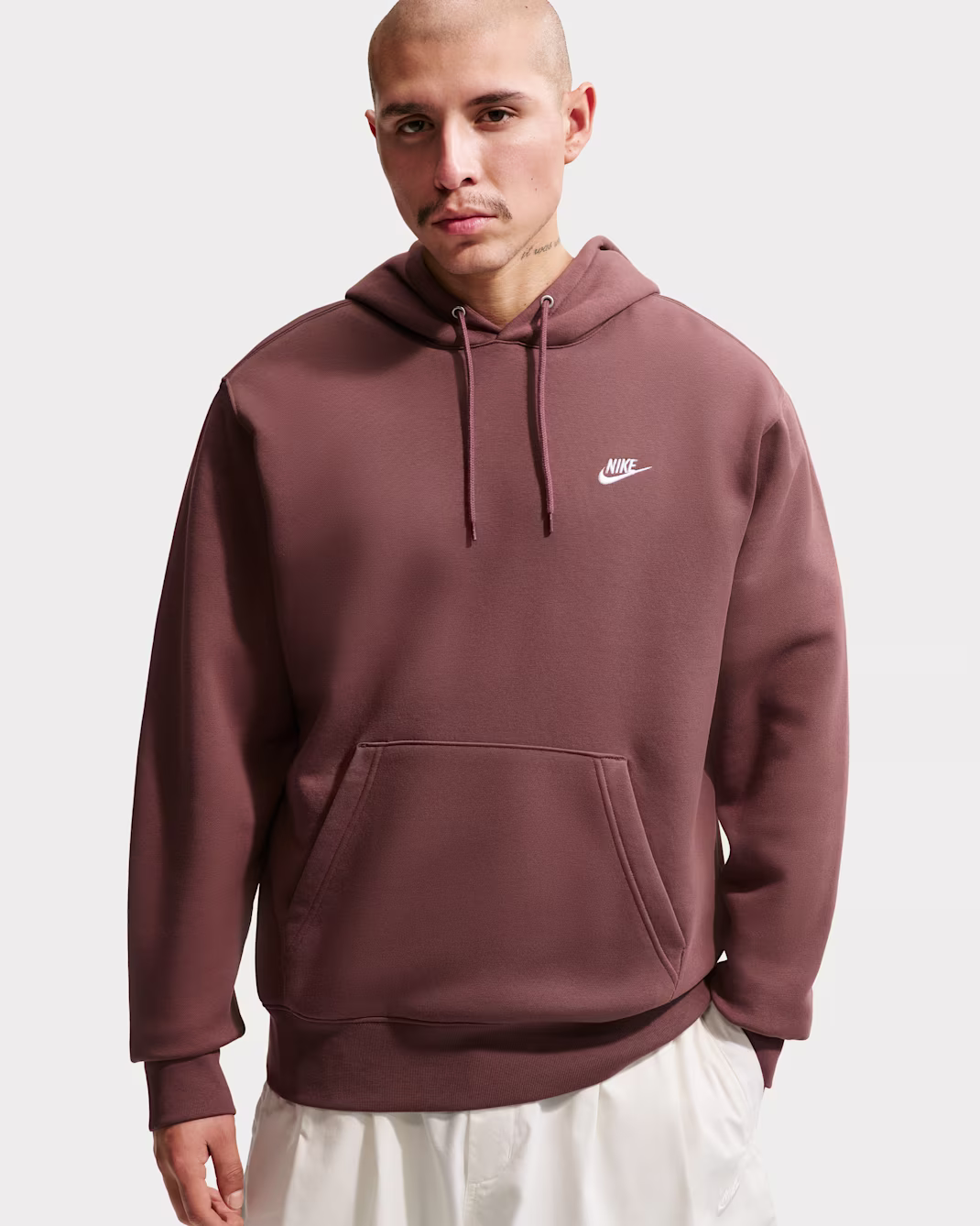 Nike Club Mens Pullover Fleece Hoodie - Image 2