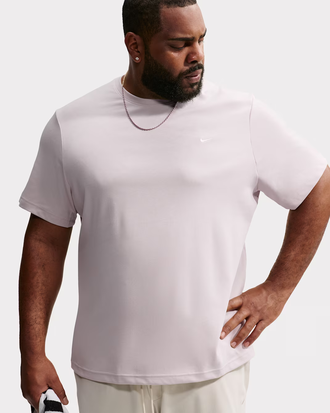 Nike Primary Mens Dri-FIT Short-sleeve Versatile Top herra bolur - Image 6
