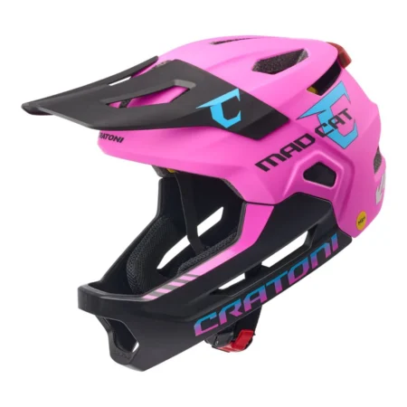 MadCat Mips Hjálmur 49-56 cm –Svartur/Bleikur