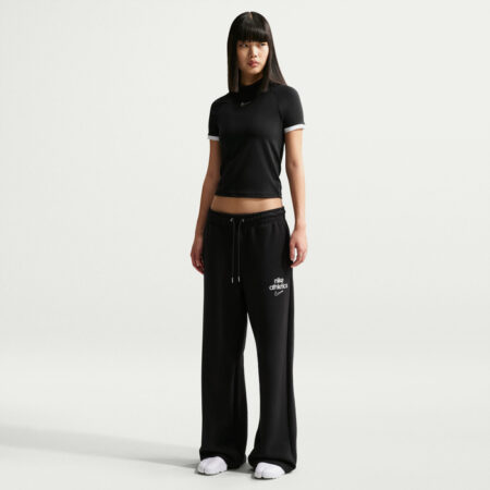 Nike Phoenix Fleece Womens Track Pant Svartar