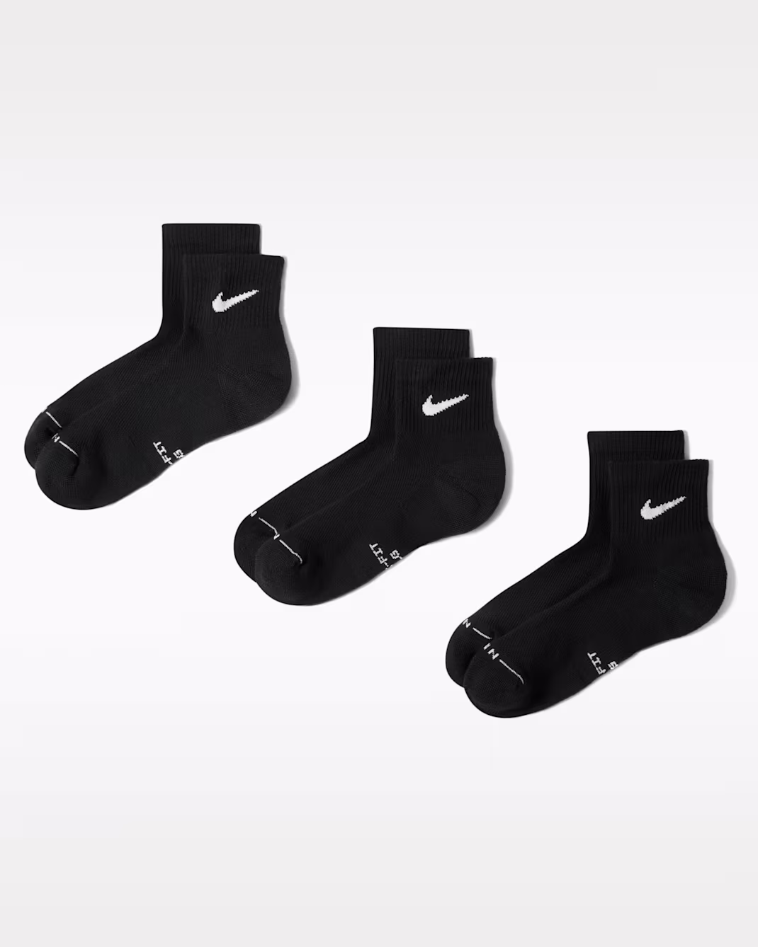 Nike Everyday Elevated Ankle Socks (3 Pairs) - Image 2
