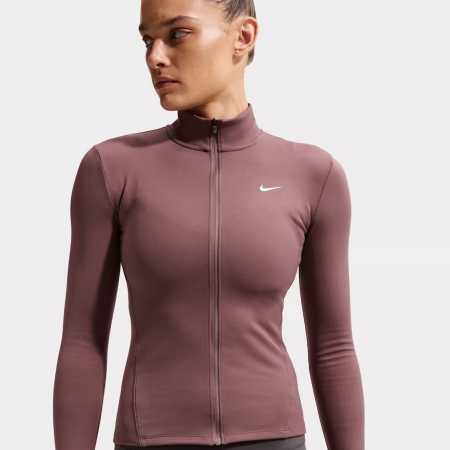Nike One Fitted Womens Dri-FIT Full-Zip Jacket