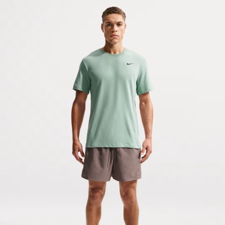 Nike Dri-FIT Mens Fitness T-Shirt Grænn