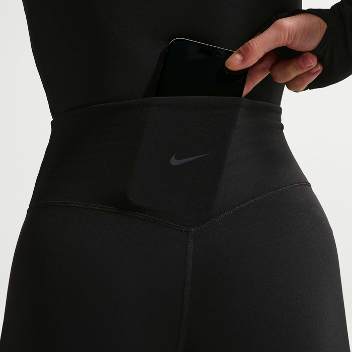 Nike Zenvy Womens High-Waisted Flared Leggings with No Front Seam - Image 3