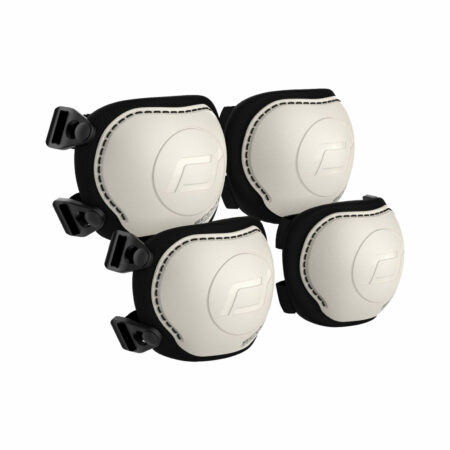 Scoot & Ride – Protective Set, S – Sand olnboga- og hnéhlífar krakka