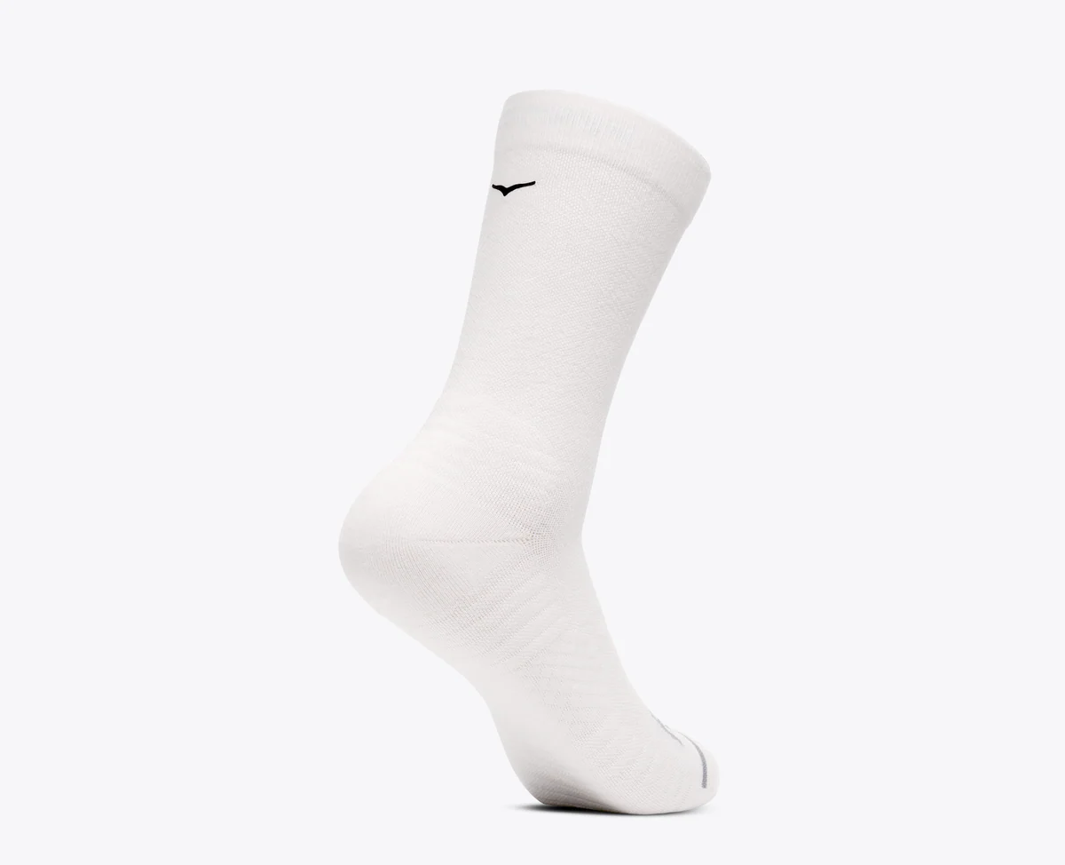 Hoka Crew Run Sock 3-Pack U sokkar HVÍTIR - Image 2
