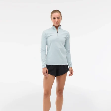 Hoka Glidetech Quarter Zip W Neon Hoka Citrus Peysa
