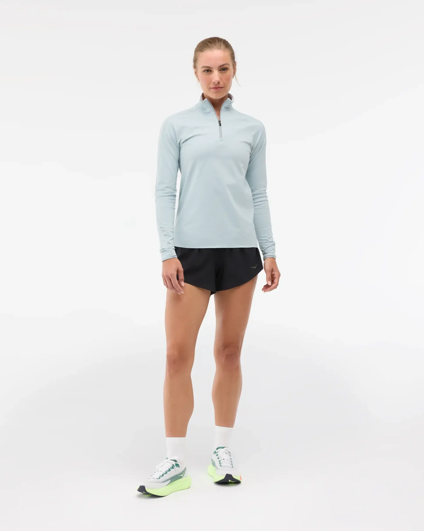 Hoka Glidetech Quarter Zip W Mineral Blue - Image 2